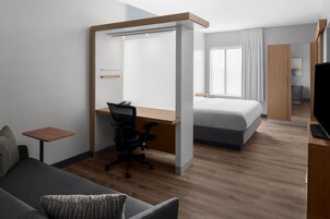 Pillow-top beds, in-room safe, desk, laptop workspace