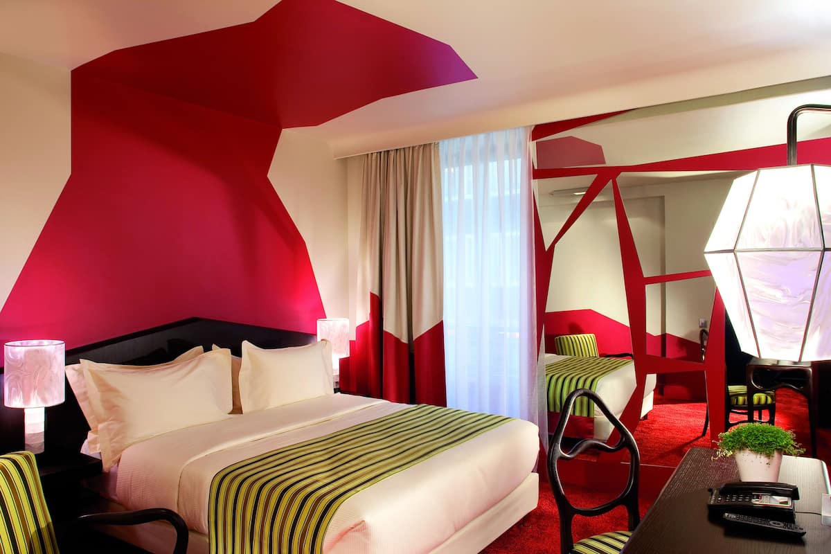 Junior suite | 1 slaapkamer, luxe beddengoed, een minibar, een kluis op de kamer