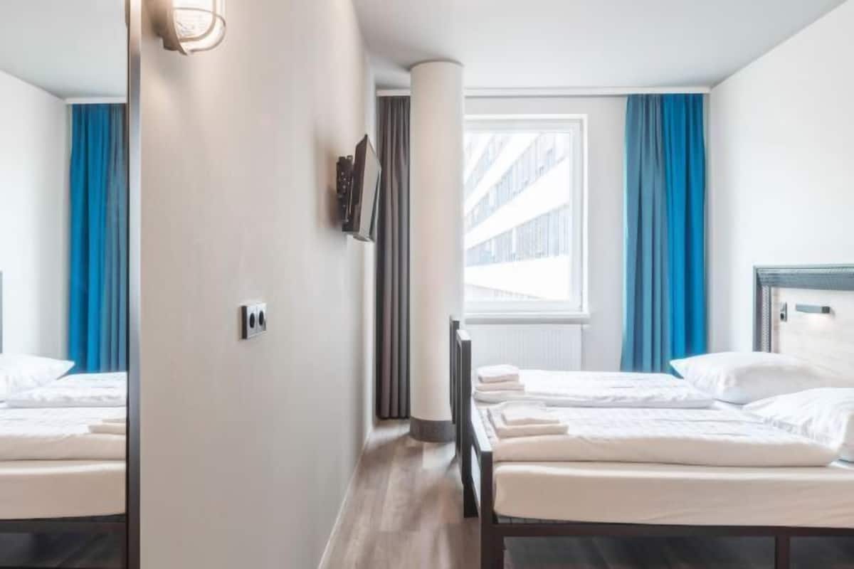 Desk, iron/ironing board, free WiFi, bed sheets