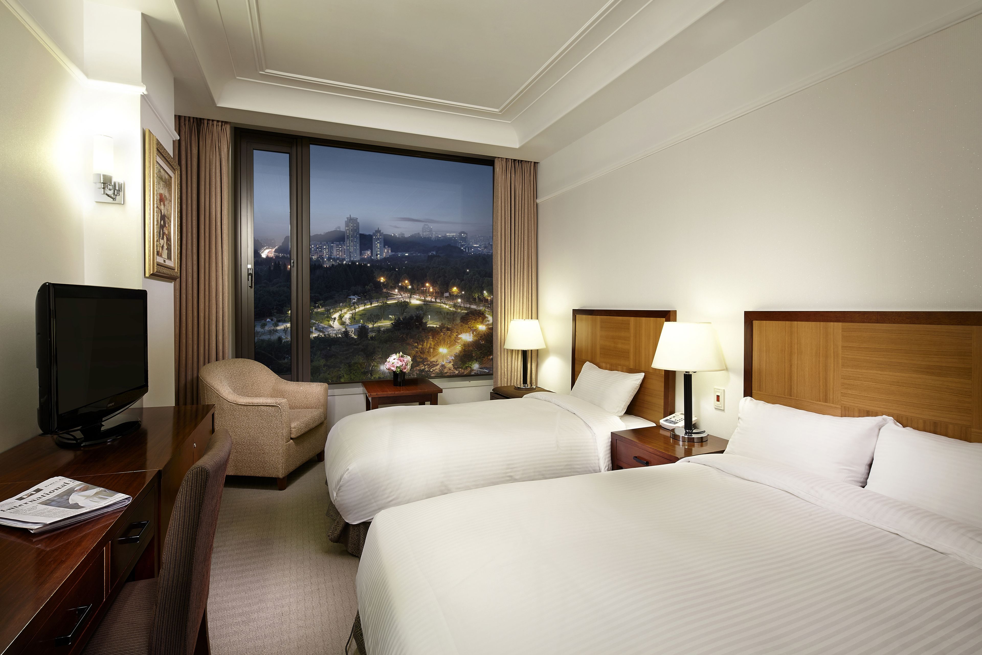 Deluxe Twin Room, Non Smoking | Garden view