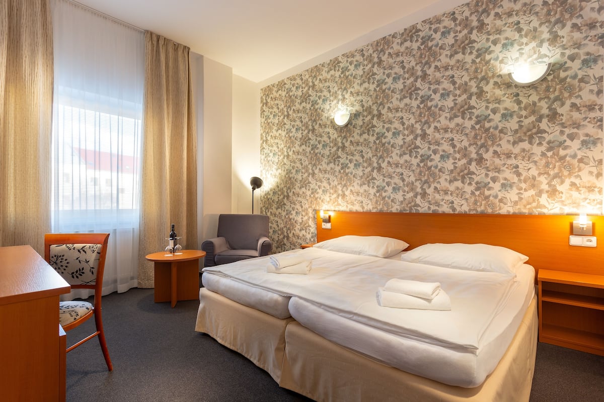 standard double room | desk, iron/ironing board, free wifi, bed sheets