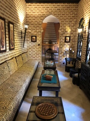 Lobby sitting area