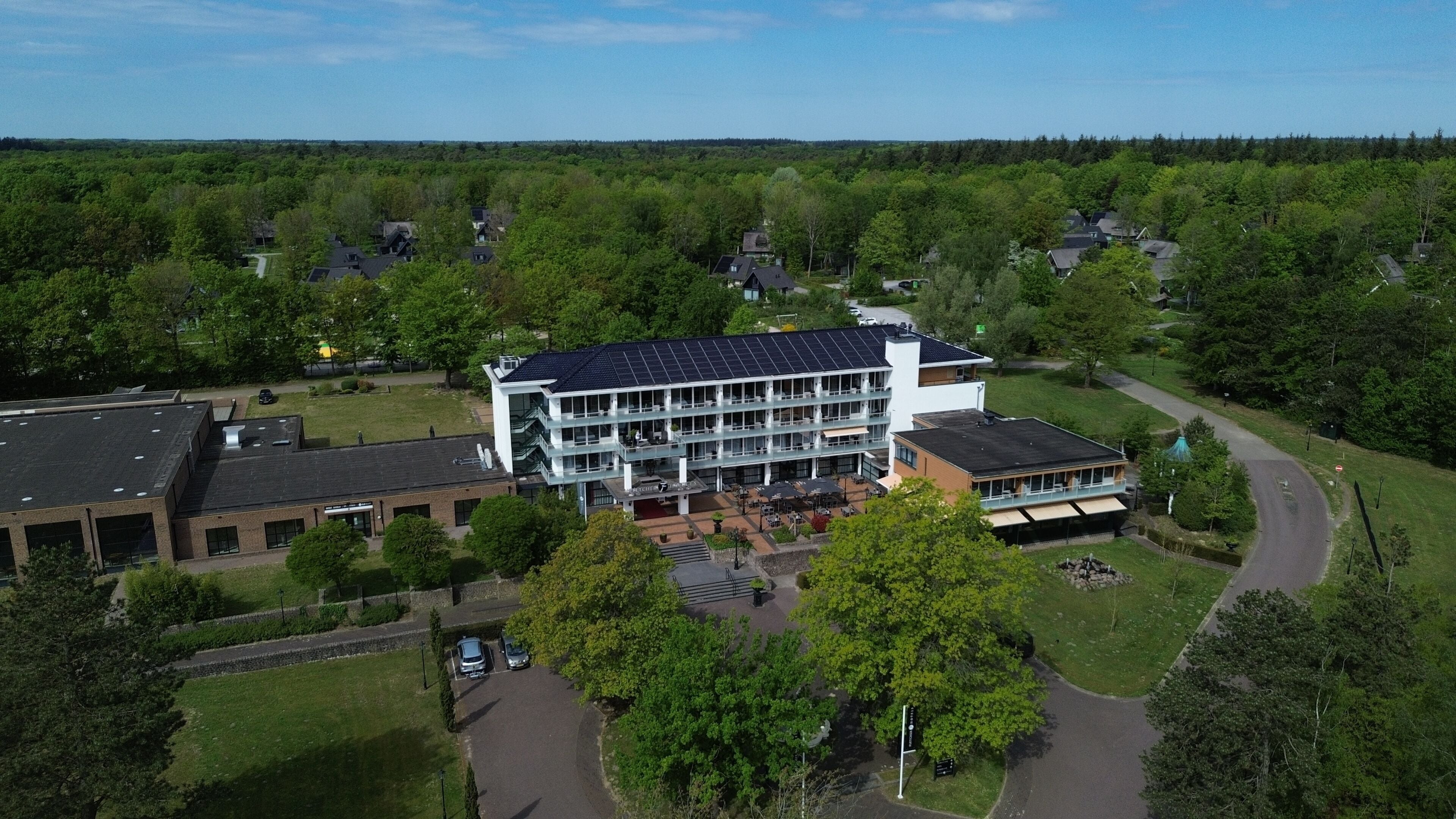 Voorkant van accommodatie