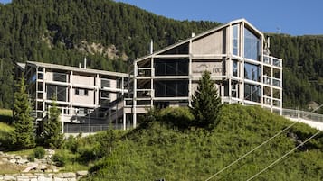 Façade de l’hébergement