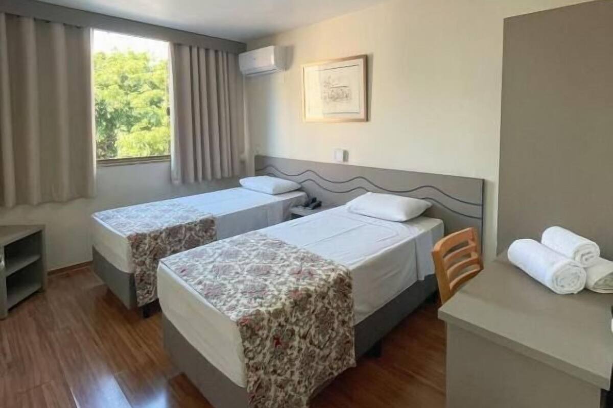 Minibar, desk, blackout drapes, WiFi (free)