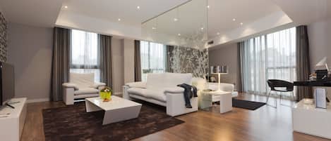 Suite, baignoire Ă jets | Vue de la chambre