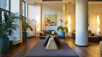 Zona de estar del vestíbulo