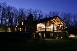 Front of property - evening/night