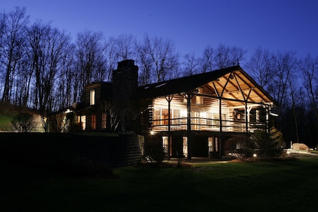 Front of property - evening/night