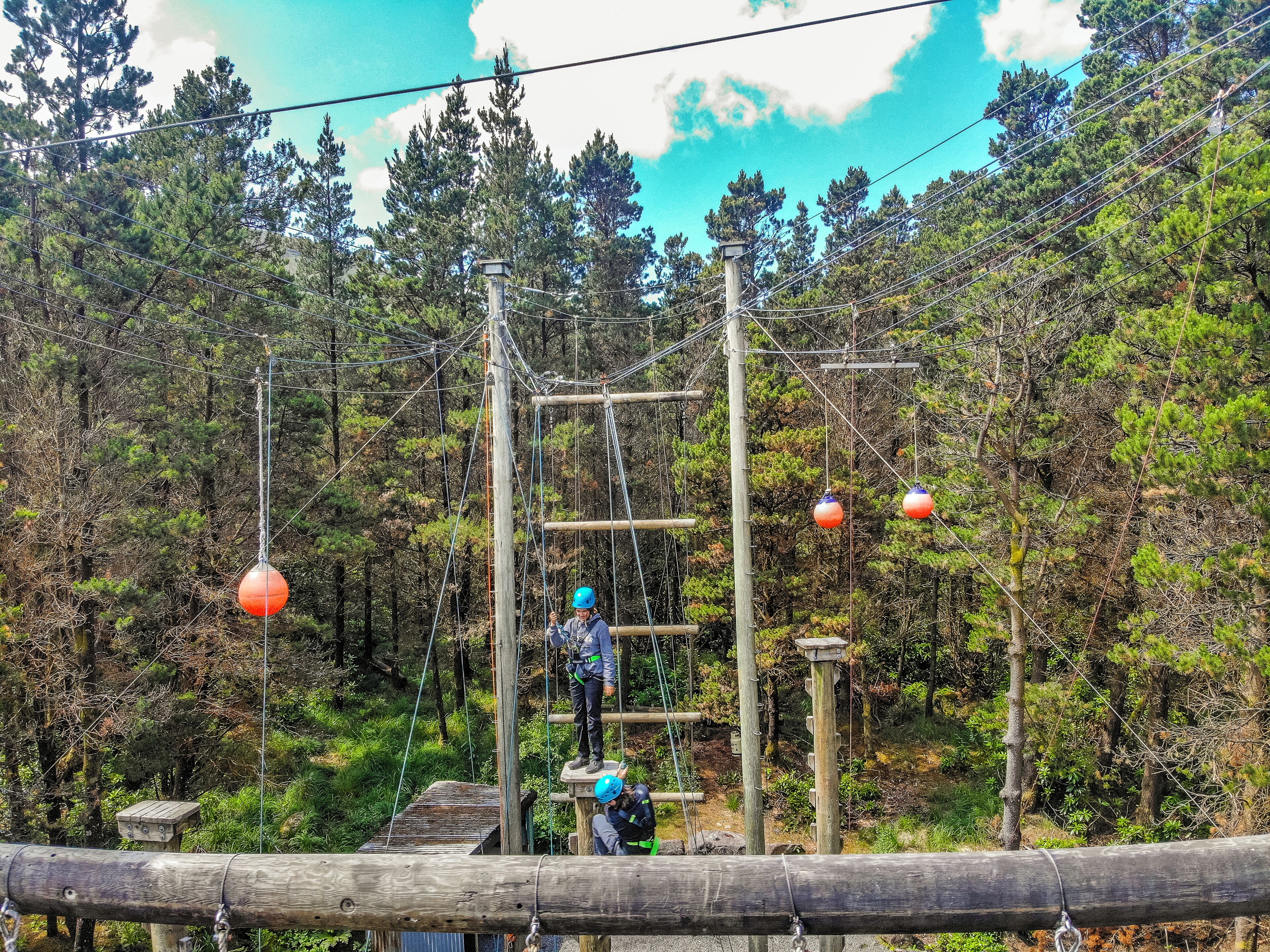 ropes course (team building)