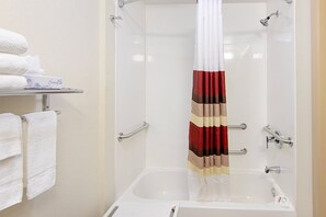 Deluxe Room, 2 Double Beds, Accessible (Smoke Free) | Premium bedding, pillowtop beds, desk, blackout drapes - Red Roof Inn Locust Grove (Locust Grove)