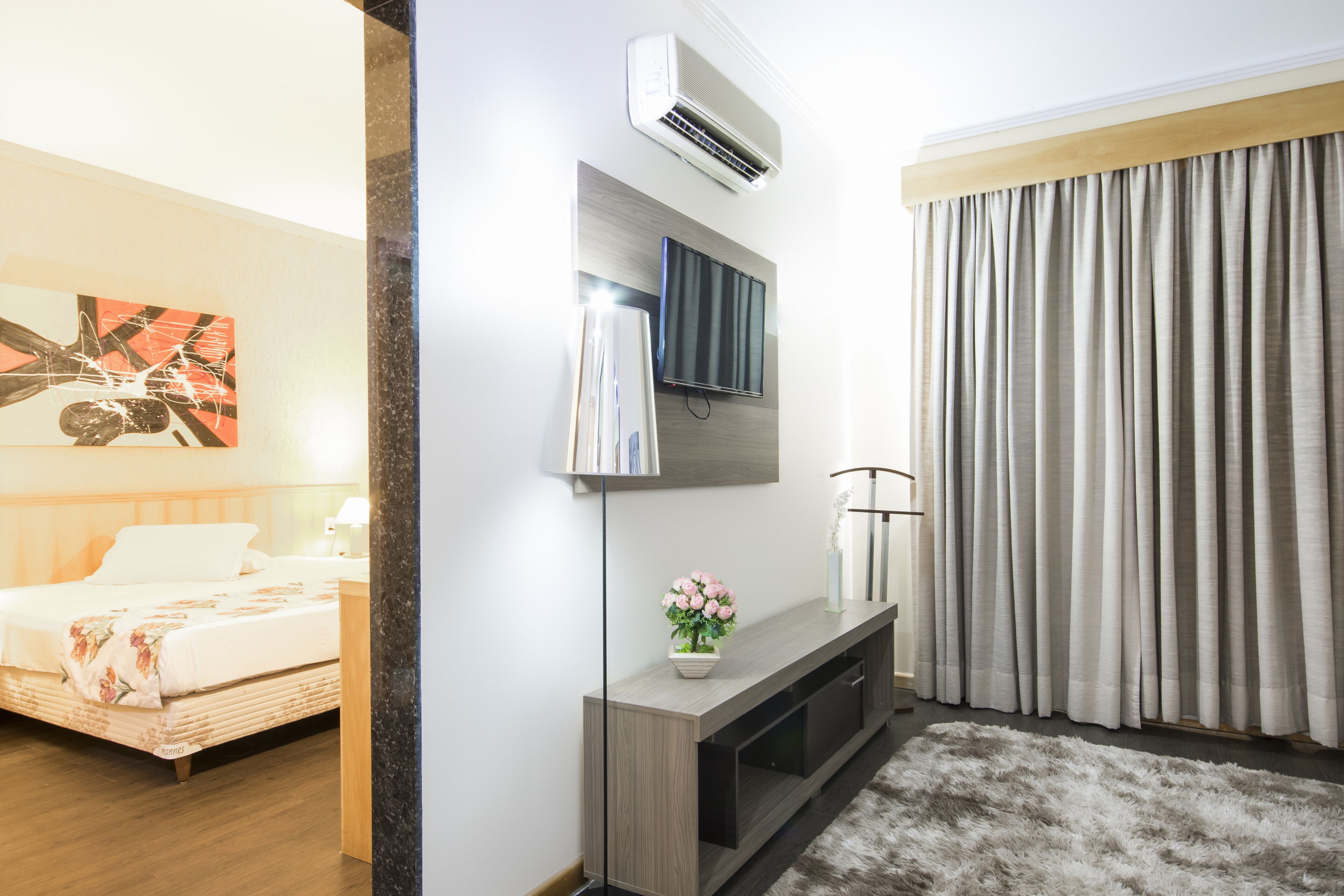 minibar, in-room safe, desk, laptop workspace