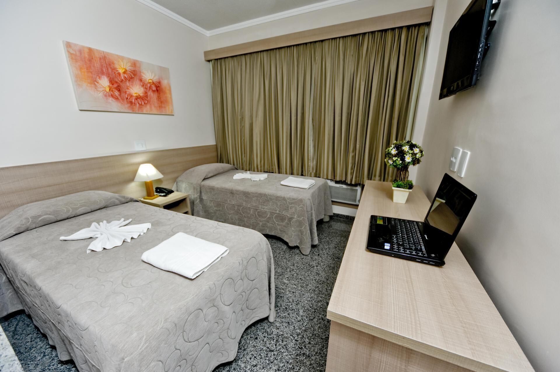 Minibar, in-room safe, desk, laptop workspace