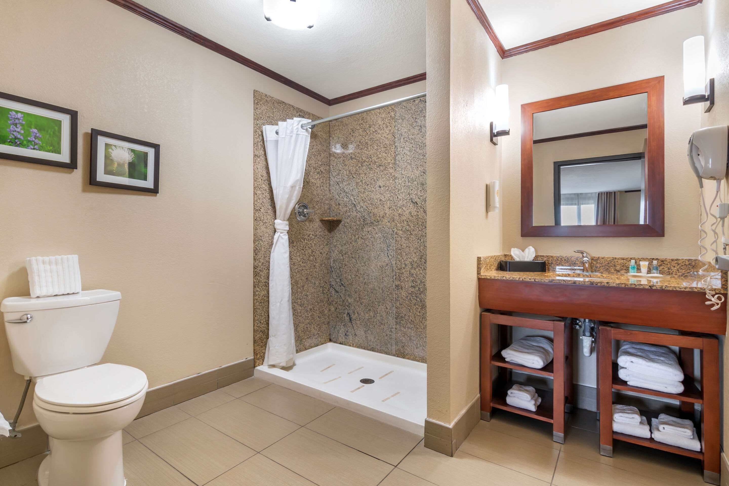 suite, 1 king bed, non smoking | pillow-top beds, desk, laptop workspace, iron/ironing board