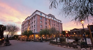 Front of property – evening/night