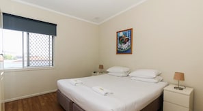 Basic Apartment, 2 Bedrooms | Bed sheets - Scarborough Apartments (Scarborough)