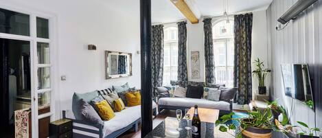 Departamento de lujo | Área de sala de estar | Tenis de mesa