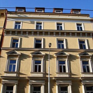 Fassade der Unterkunft