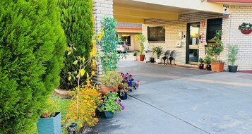 Fachada de la propiedad