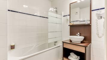 Articles de toilette écologiques, sÚche-cheveux, serviettes fournies