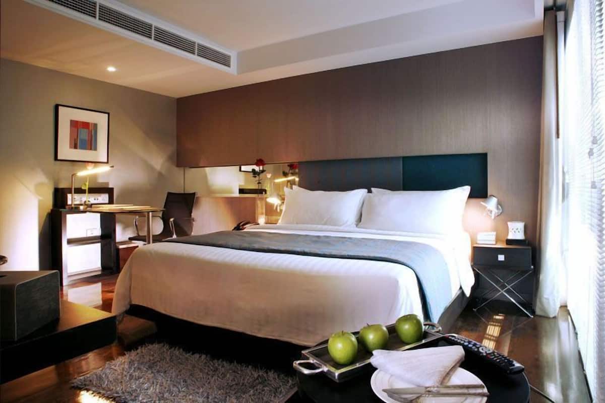 Literie de qualité supérieure, matelas Select Comfort, minibar