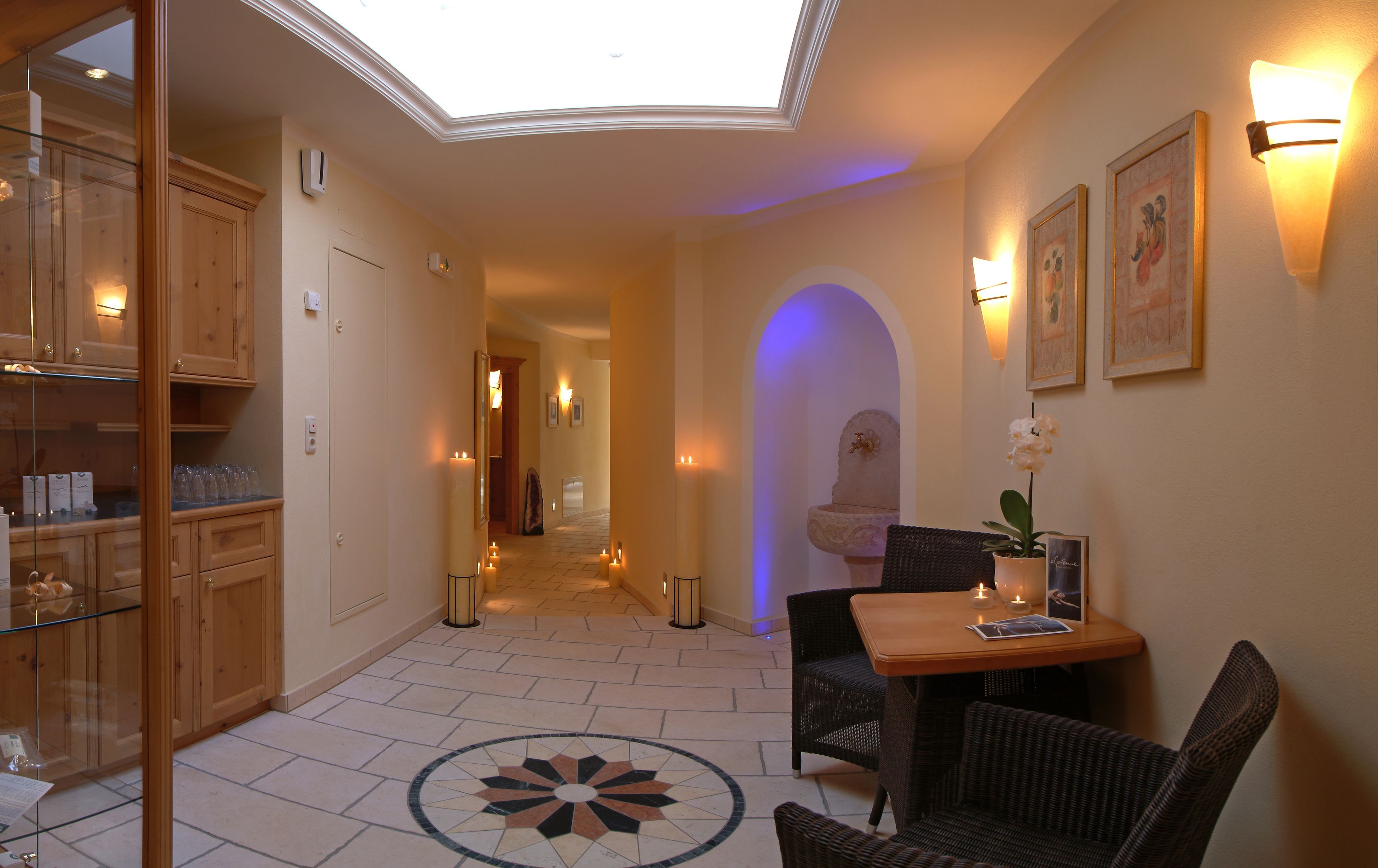 Sauna, soins d'aromathérapie, massages sportifs
