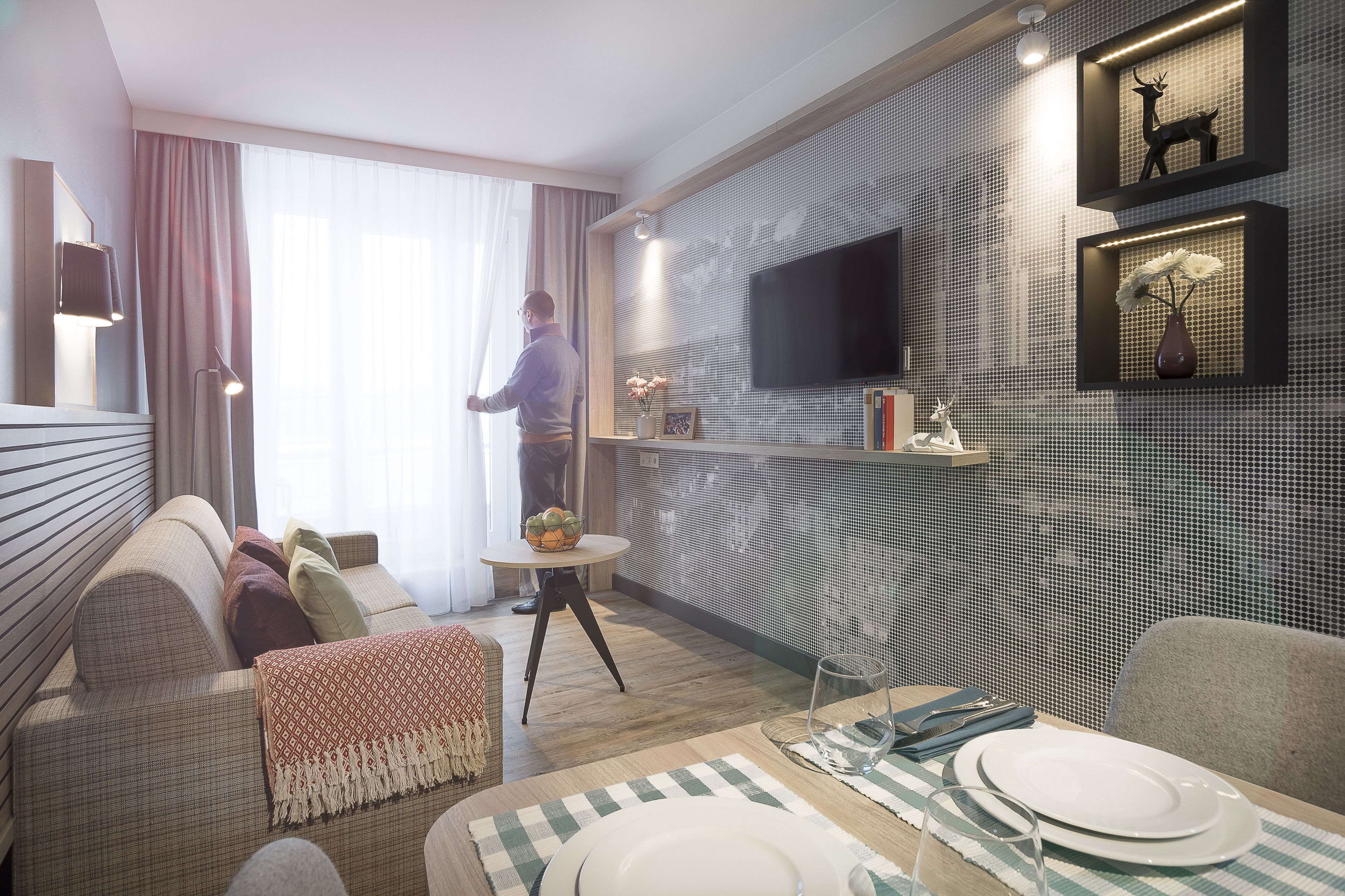 部屋からの景観