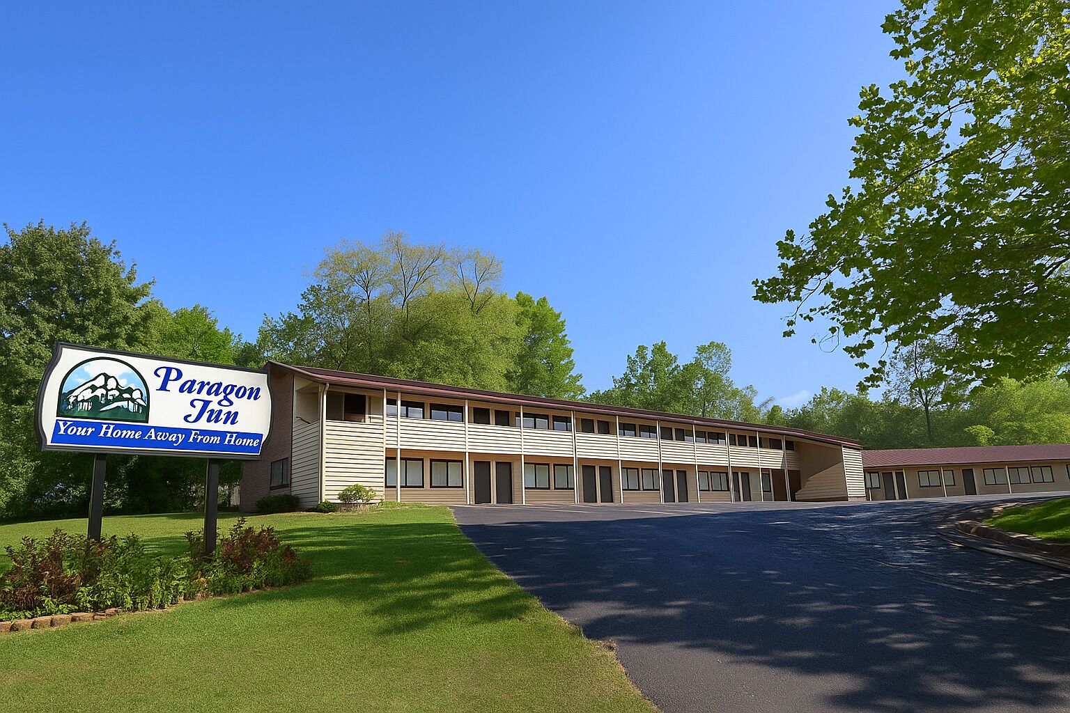 ด้านหน้าที่พัก