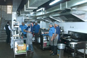 Breakfast, lunch, dinner served; Indian cuisine  - Suvarna Residency (Mysore)