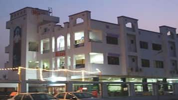 Front of property – evening/night