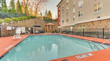 Seasonal outdoor pool