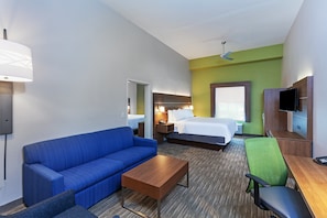 In-room safe, desk, blackout curtains, iron/ironing board