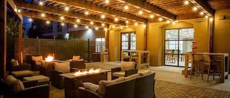 Overnattingsstedets uteområder