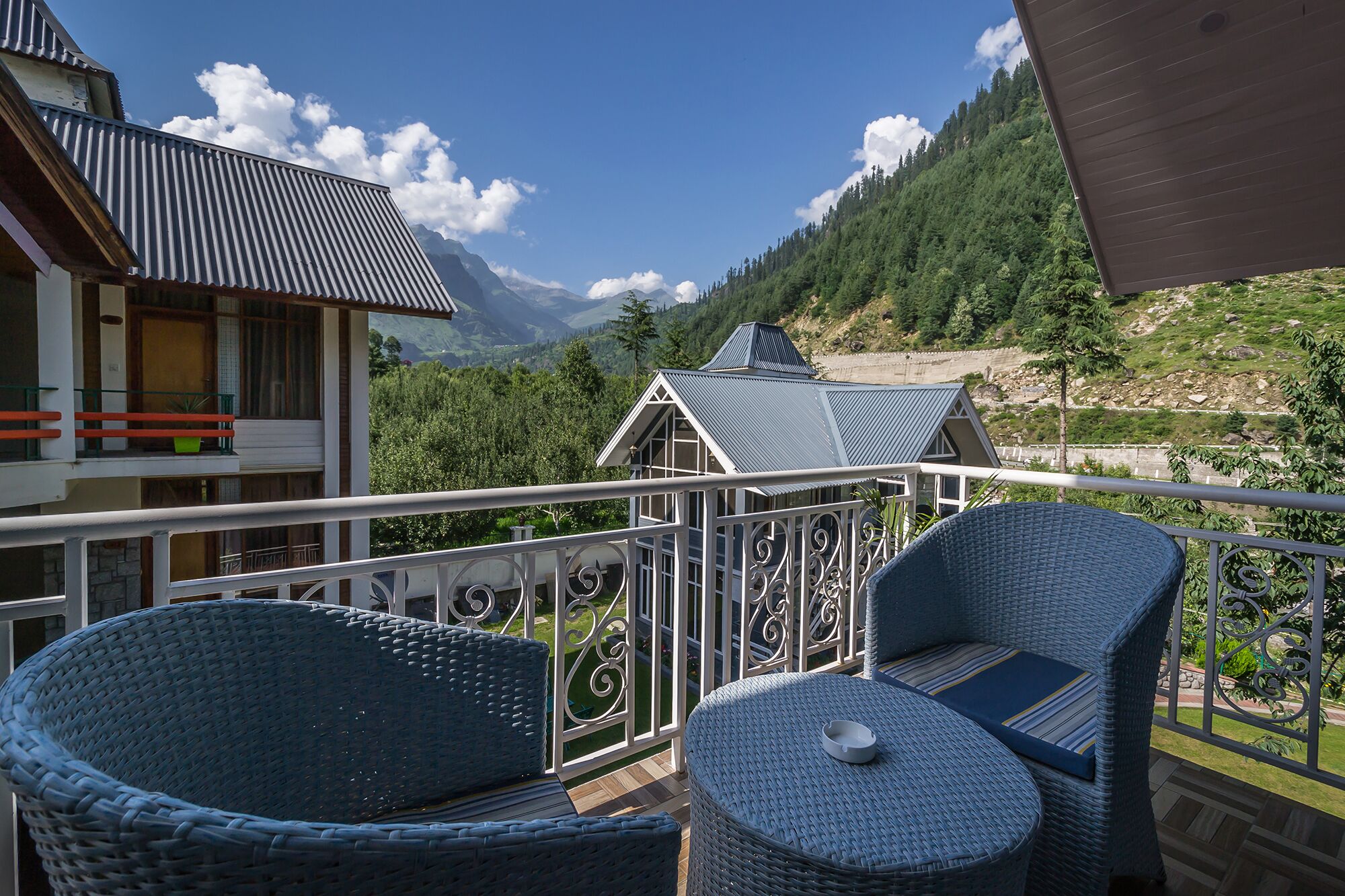 Chambre Royale | Vue depuis le balcon