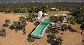 Outdoor pool - Dune Eco village and Spa (Marakkanam)