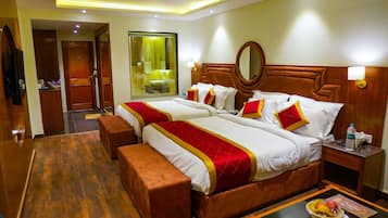 Meja kerja, tempat tidur lipat/tambahan, dan Wi-Fi gratis
