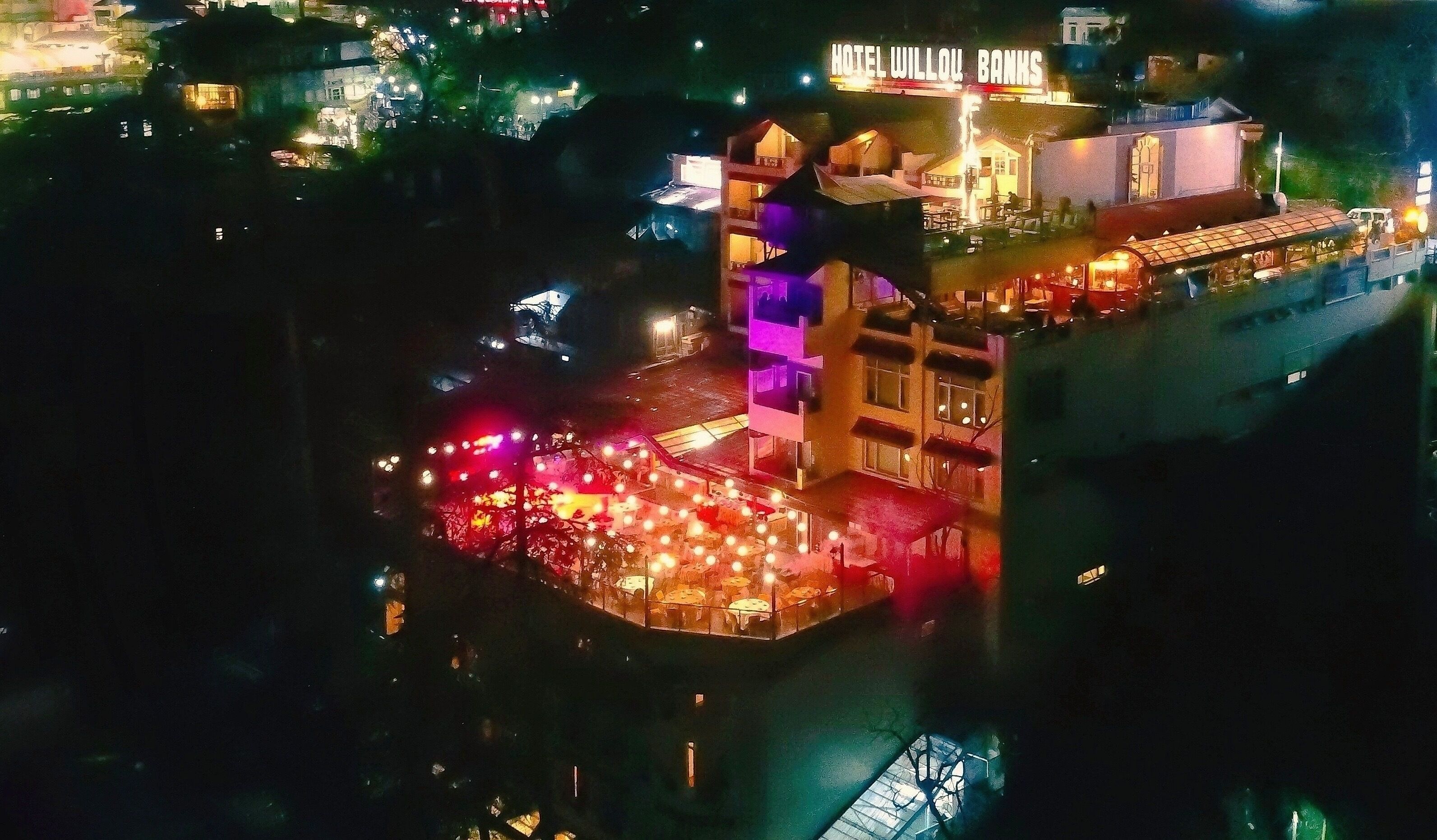 Front of property – evening/night