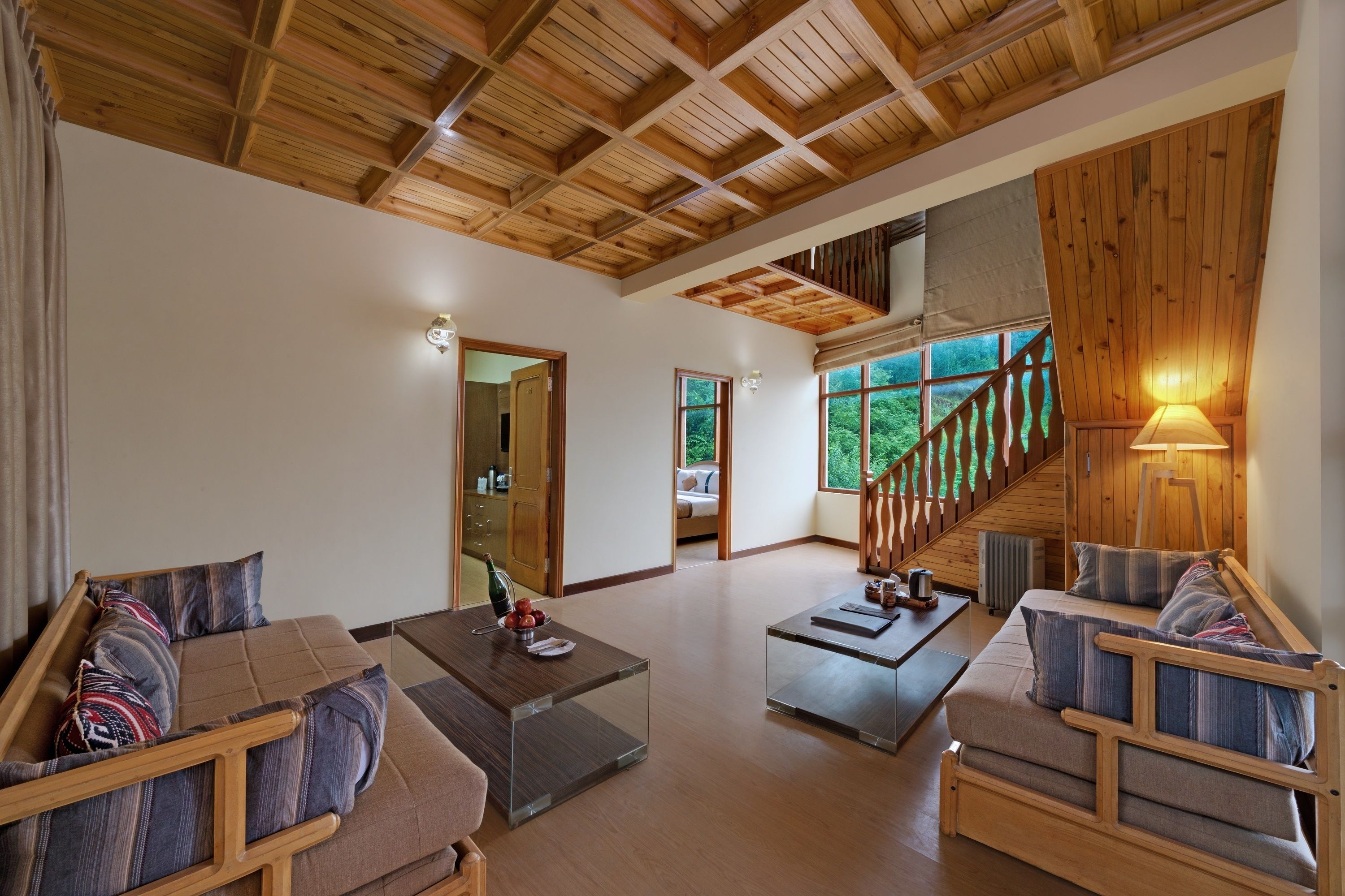 Casa de campo família, 4 quartos, varanda, vista para o vale | 1 quarto, roupas de cama premium, edredons de pluma