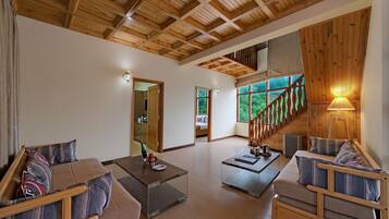 Casa de campo família, 4 quartos, varanda, vista para o vale | 1 quarto, roupas de cama premium, edredons de pluma