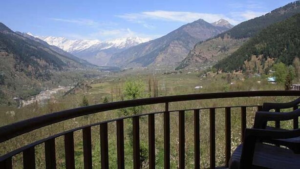 Pemandangan balkon