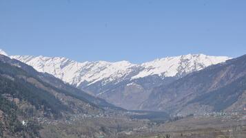 Blick von der Unterkunft