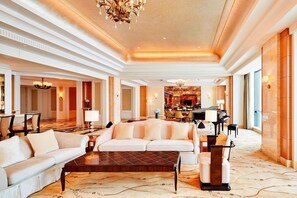 42-inch LCD TV with satellite channels, TV