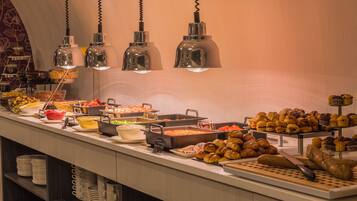 Daily buffet breakfast (EUR 15 per person)