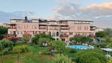 Blick auf den Garten