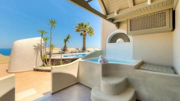 Junior Suite, Sea View (Exterior Spa Bath) | Terrace/patio