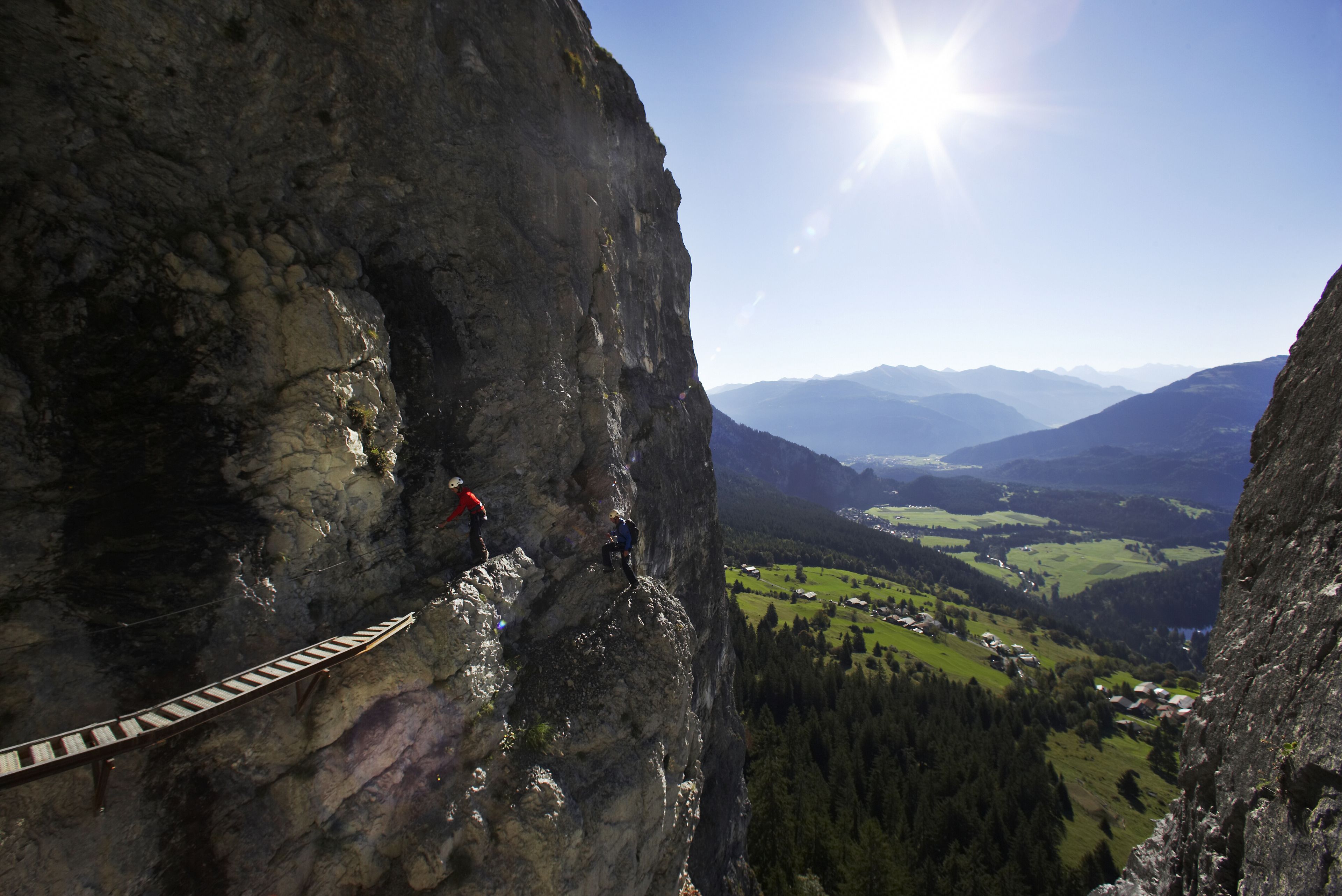 outdoor rock climbing