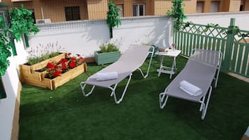 Terrasse sur le toit