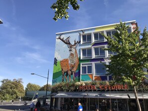 Façade de l’hébergement