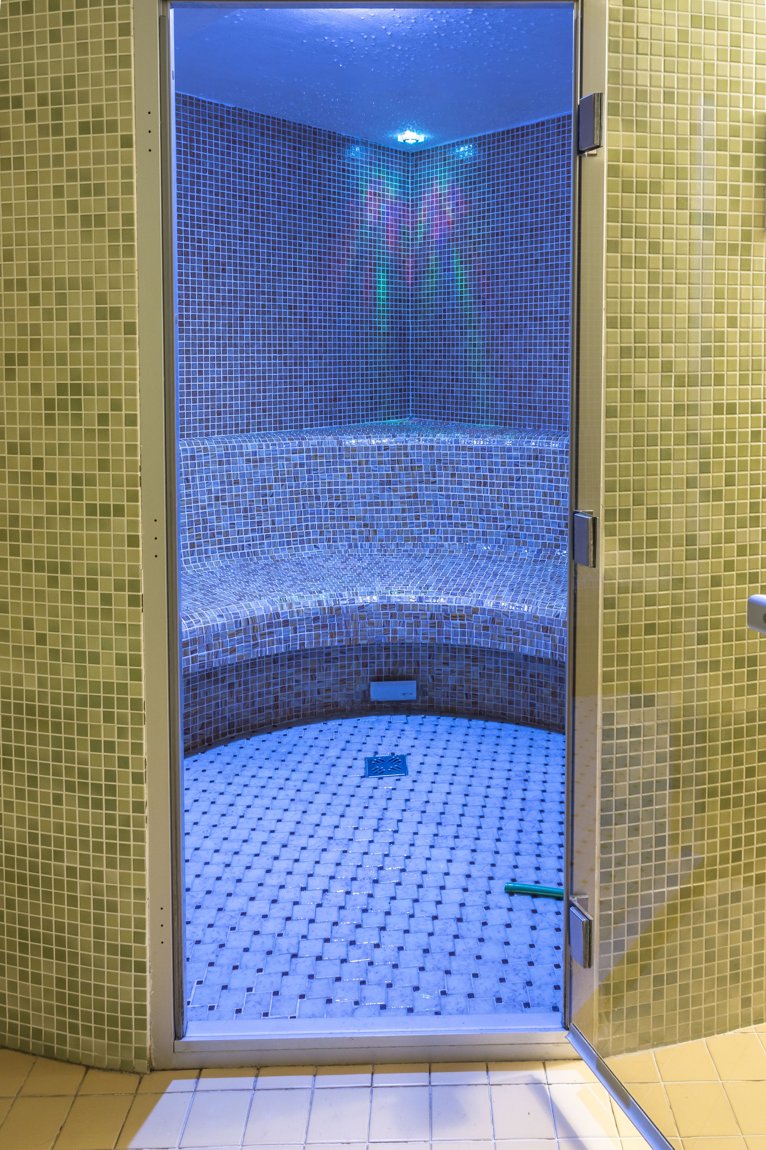 Sauna, hot tub, steam room, massages