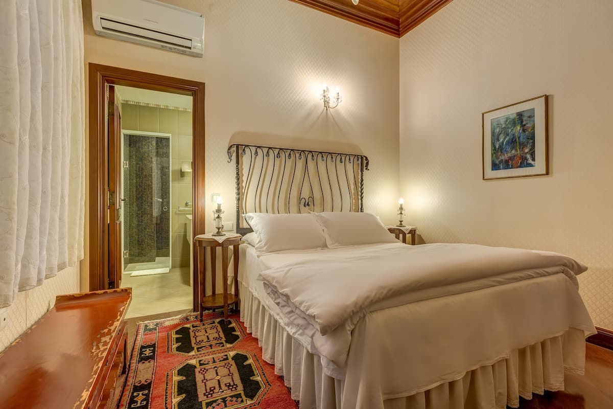 Lakens van Egyptisch katoen, luxe beddengoed, donzen dekbedden